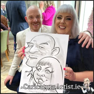 Best Wedding Entertainers Ireland Caricatures by Allan Cavanagh (12)
