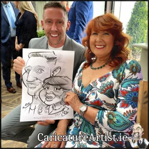 Best Wedding Entertainers Ireland Caricatures by Allan Cavanagh (15)
