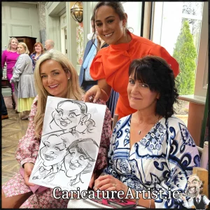 Best Wedding Entertainers Ireland Caricatures by Allan Cavanagh (16)