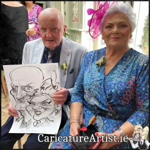 Best Wedding Entertainers Ireland Caricatures by Allan Cavanagh (4)
