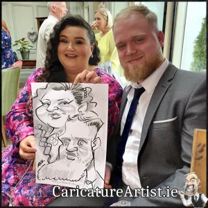 Best Wedding Entertainers Ireland Caricatures by Allan Cavanagh (6)