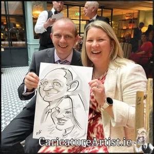 Letterkenny Wedding Entertainment Caricatures for Weddings by Allan Cavanagh in Mount Errigal Hotel Donegal (1)