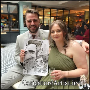 Letterkenny Wedding Entertainment Caricatures for Weddings by Allan Cavanagh in Mount Errigal Hotel Donegal (13)