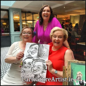 Letterkenny Wedding Entertainment Caricatures for Weddings by Allan Cavanagh in Mount Errigal Hotel Donegal (16)
