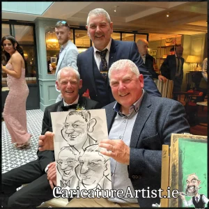 Letterkenny Wedding Entertainment Caricatures for Weddings by Allan Cavanagh in Mount Errigal Hotel Donegal (2)
