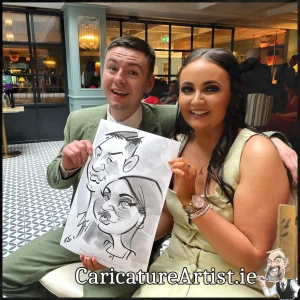Letterkenny Wedding Entertainment Caricatures for Weddings by Allan Cavanagh in Mount Errigal Hotel Donegal (20)