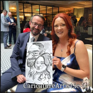 Letterkenny Wedding Entertainment Caricatures for Weddings by Allan Cavanagh in Mount Errigal Hotel Donegal (4)