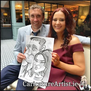 Letterkenny Wedding Entertainment Caricatures for Weddings by Allan Cavanagh in Mount Errigal Hotel Donegal (5)