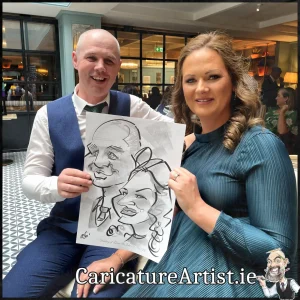 Letterkenny Wedding Entertainment Caricatures for Weddings by Allan Cavanagh in Mount Errigal Hotel Donegal (6)