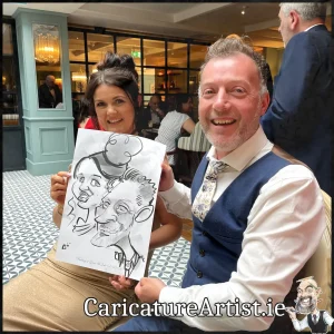 Letterkenny Wedding Entertainment Caricatures for Weddings by Allan Cavanagh in Mount Errigal Hotel Donegal (7)