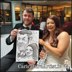 Letterkenny Wedding Entertainment Caricatures for Weddings by Allan Cavanagh in Mount Errigal Hotel Donegal (9)