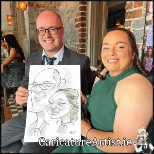 Hotel Kilkenny Wedding Entertainment Caricatures Irelands top rated caricaturist Allan Cavanagh (9)