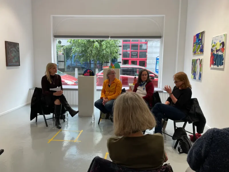 Sinead Aldridge Mary Theresa Keown and Patricia Doherty in conversation with Meadhbh McNutt Outset Gallery 6th June 2026