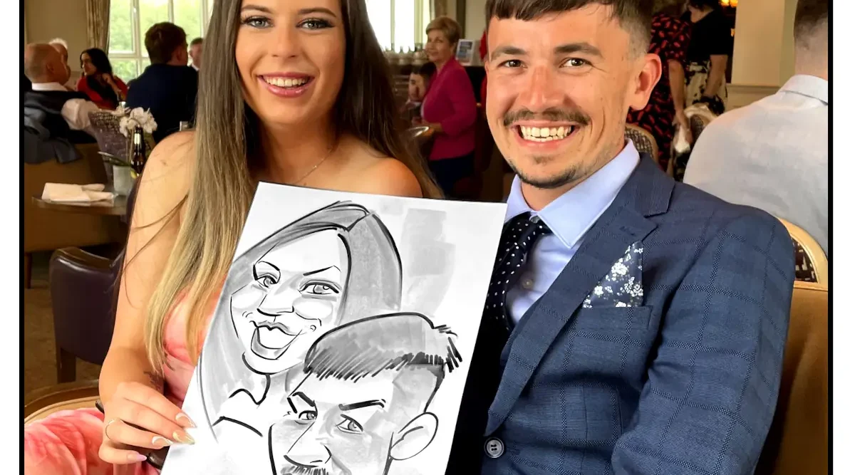 Caricature Artist for Weddings Allan Cavanagh