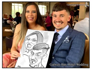 Caricature Artist for Weddings Allan Cavanagh