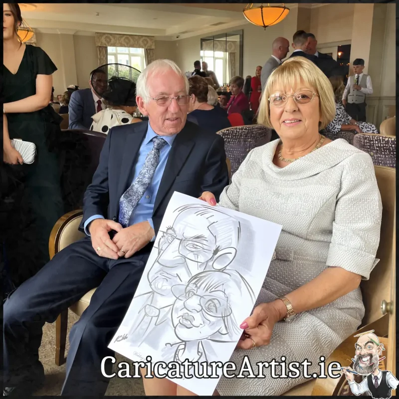 Salthill Galway Wedding Entertainment Caricatures by Allan Cavanagh (10)